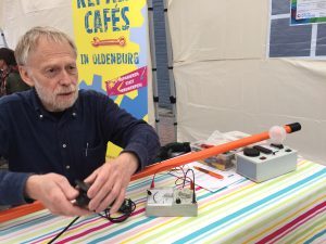 Repair Café Oldenburg in der Rosenstraße. Foto: Barthel Pester